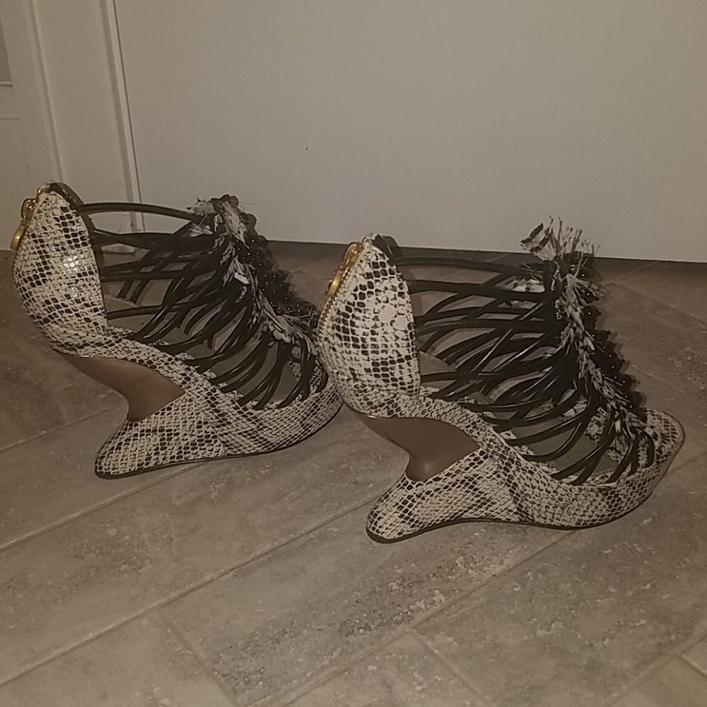 leifsdottir wedge sandals - Picture 4 of 4